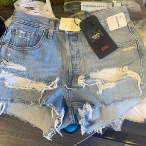 501 High Rise Shorts